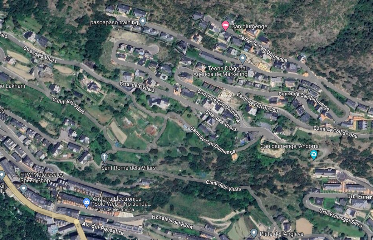 Terreno en venta en Escaldes Engordany, 1219 metros