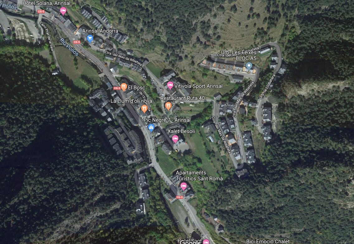 Terreno en venta en Arinsal