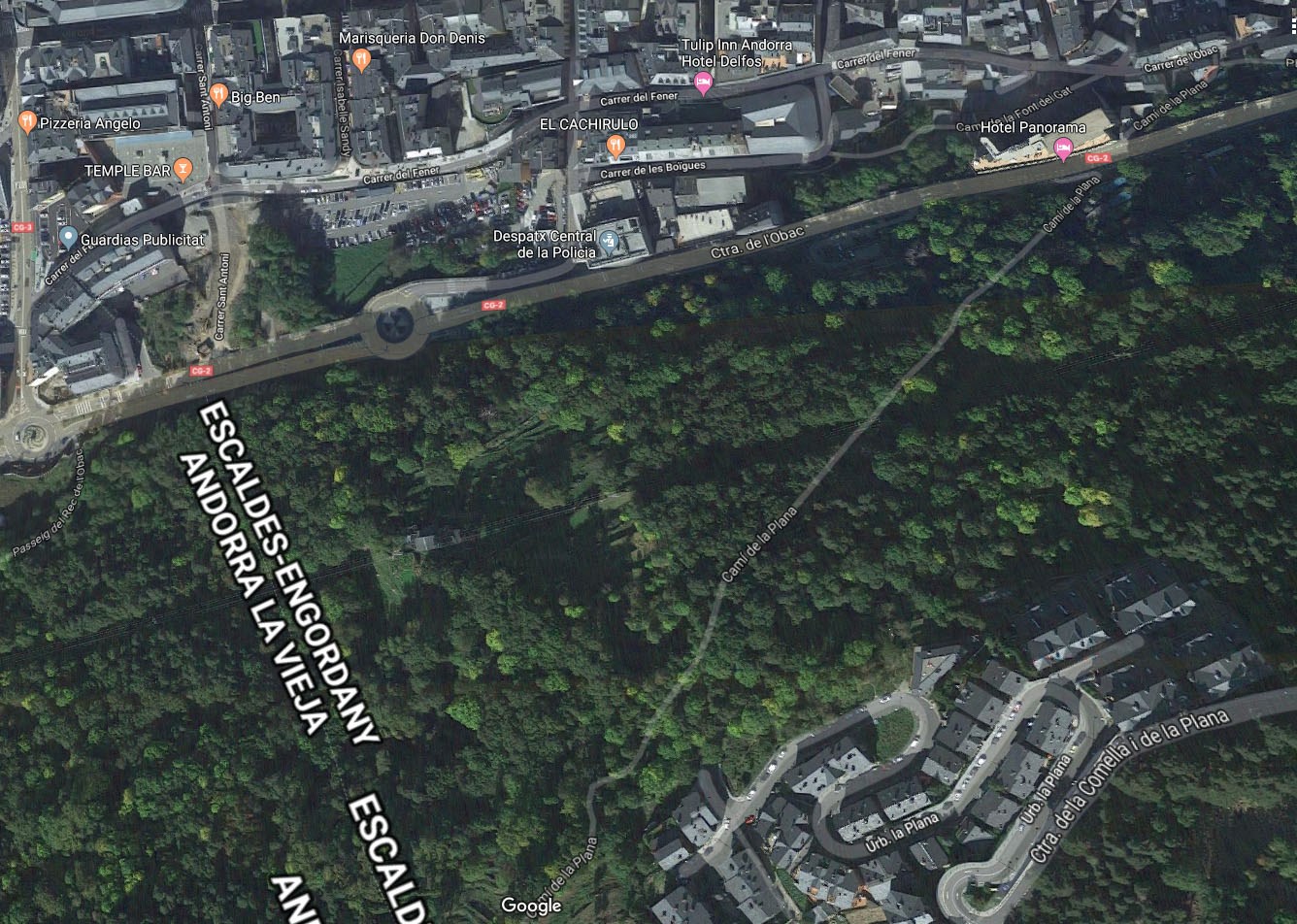 Terreno en venta en Escaldes Engordany, 1206 metros