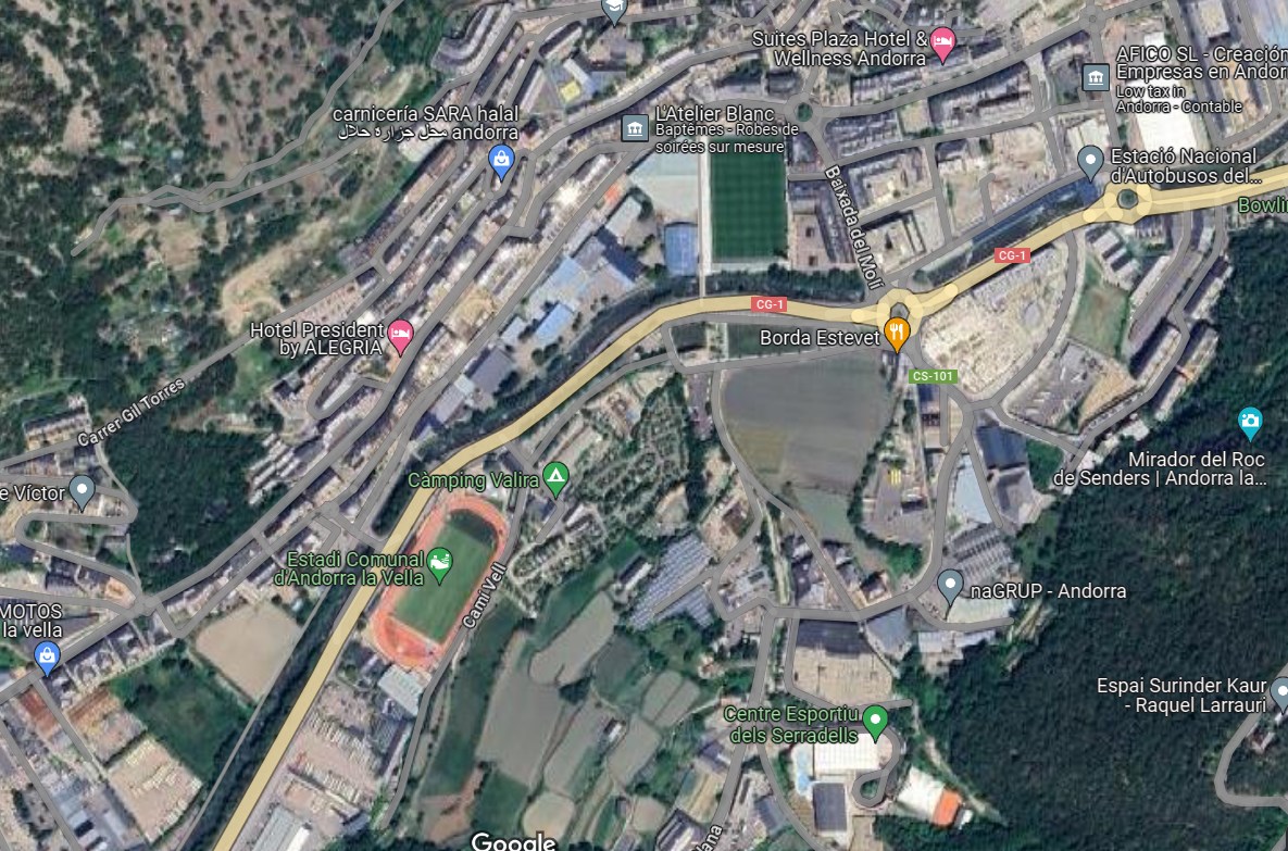 Terreno en venta en Andorra la Vella, 778 metros
