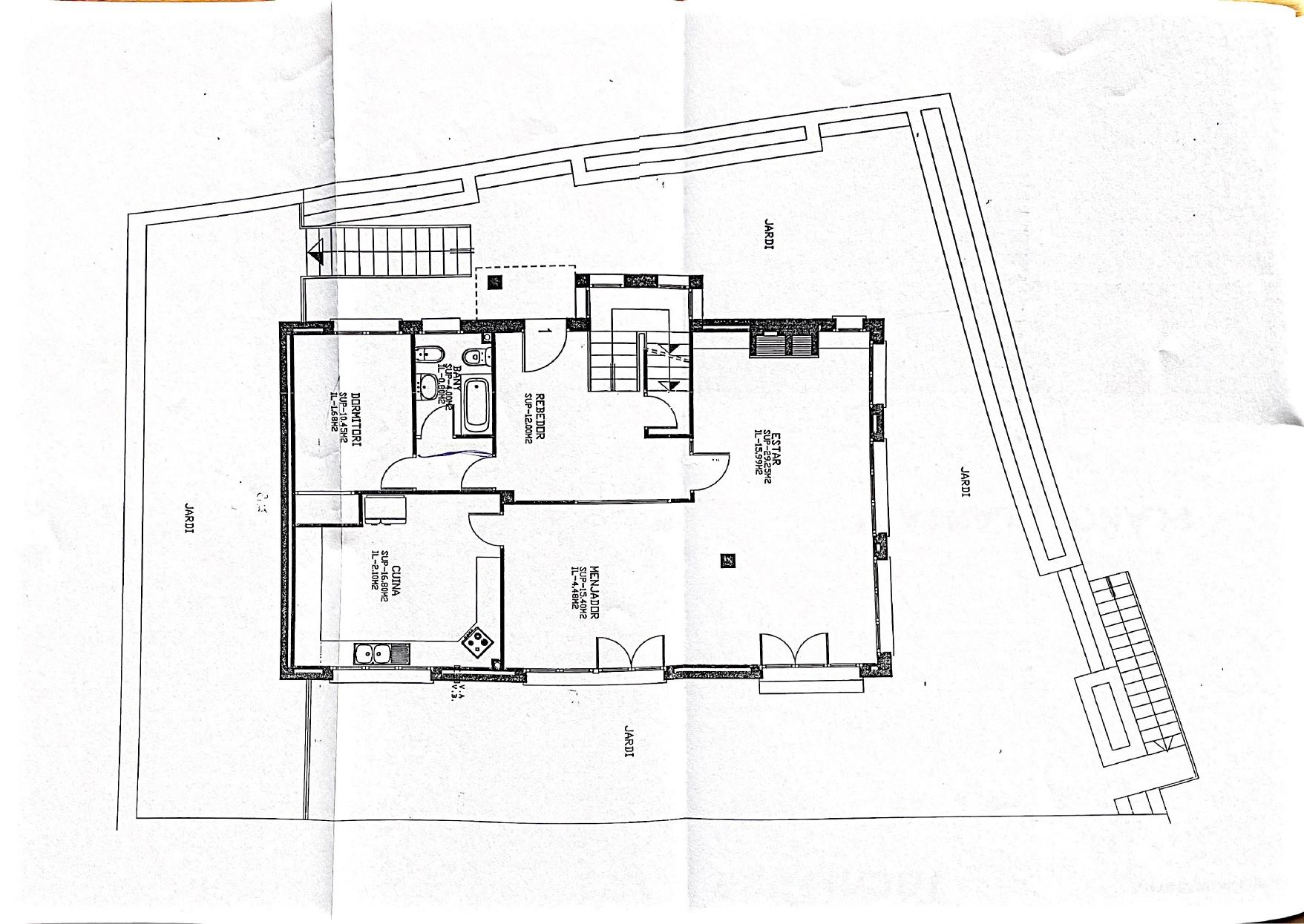 Xalet en venda a Sispony, 5 habitacions, 730 metres