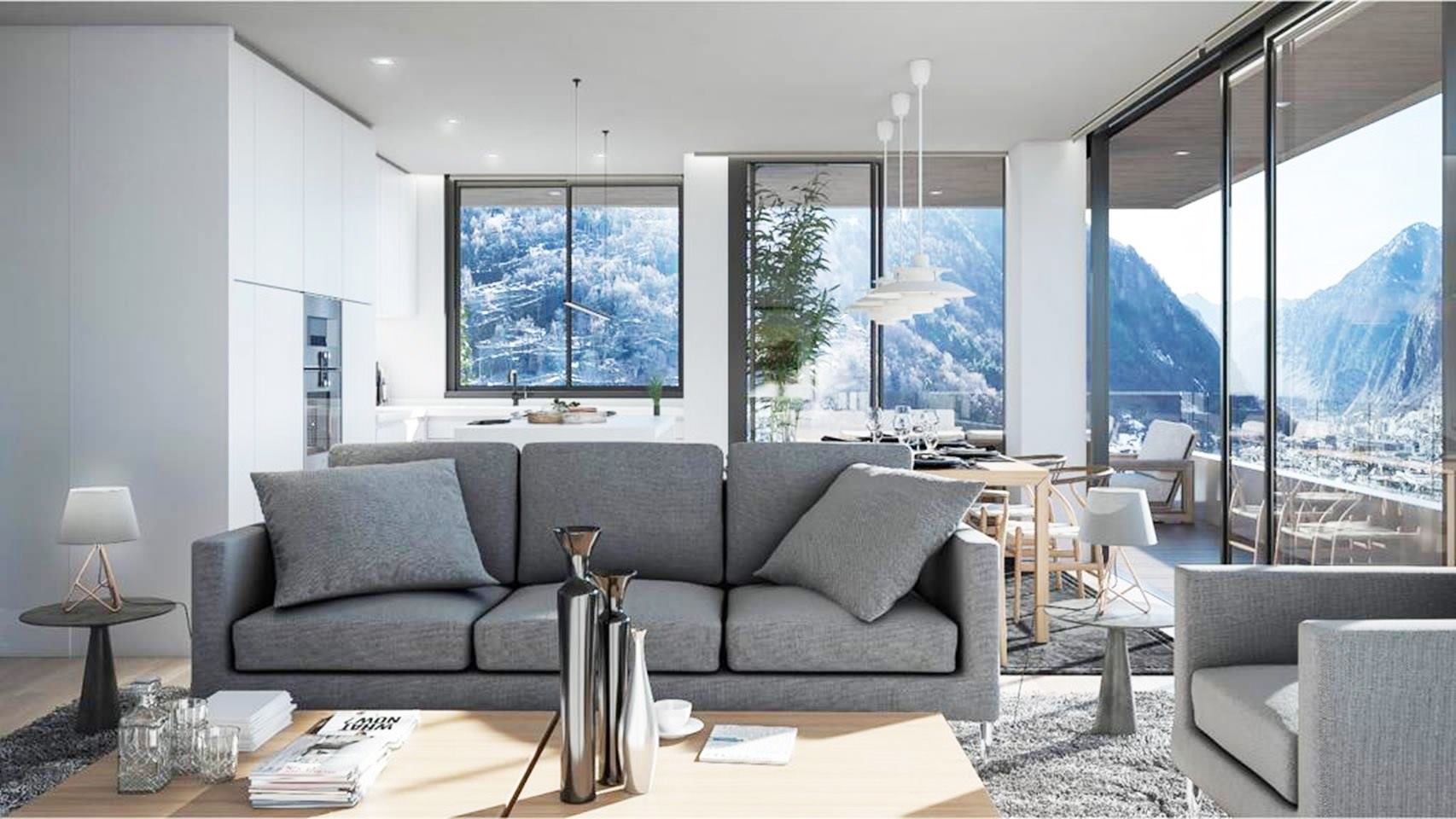 Apartament en venda de 4 habitacions a Escaldes-Engordany amb terrassa