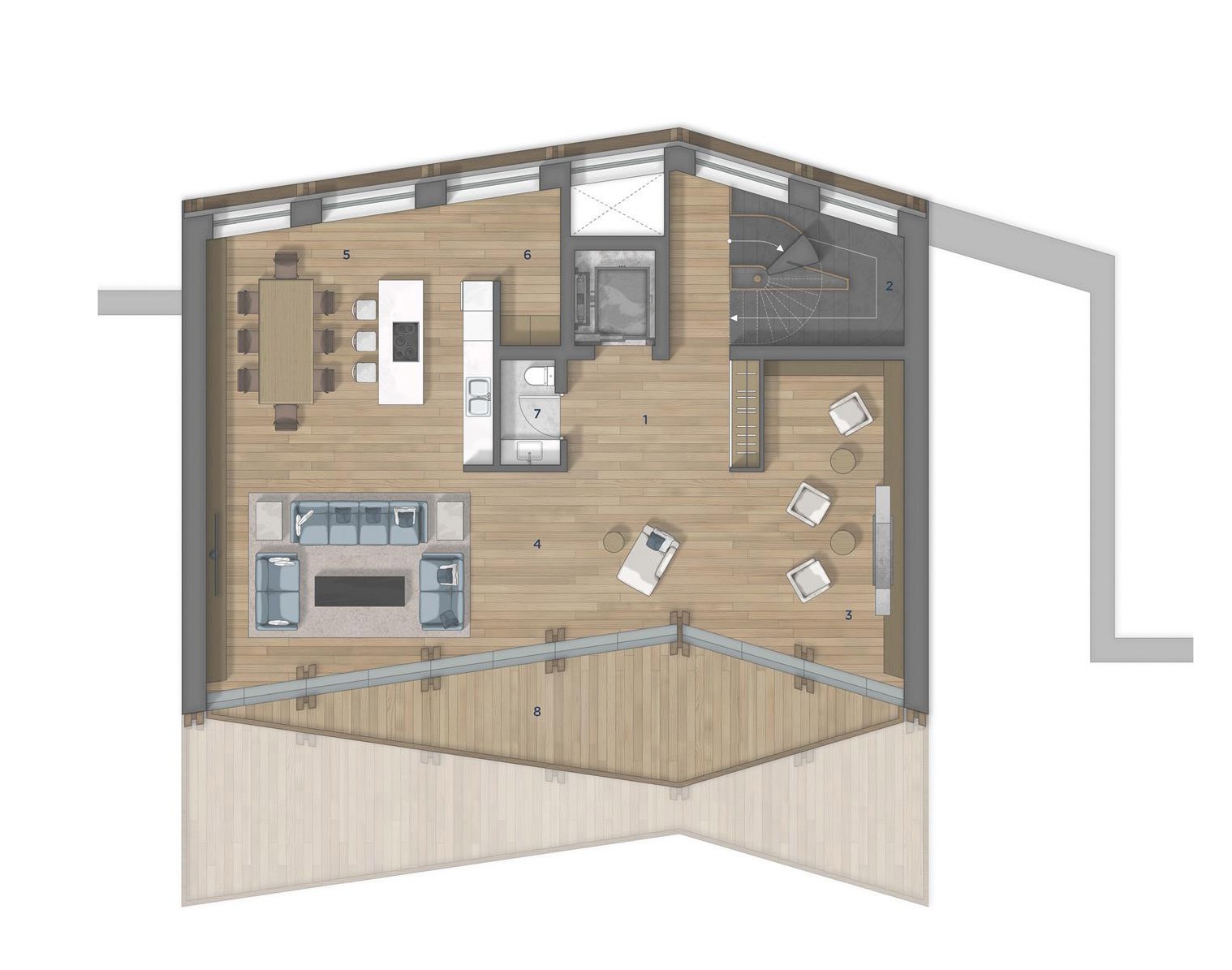 Maison à la vente avec 7 chambres en Ordino