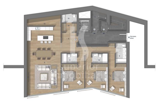 Maison à la vente avec 7 chambres en Ordino