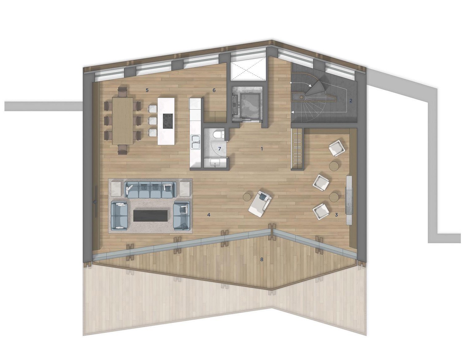 Maison à la vente avec 7 chambres en Ordino