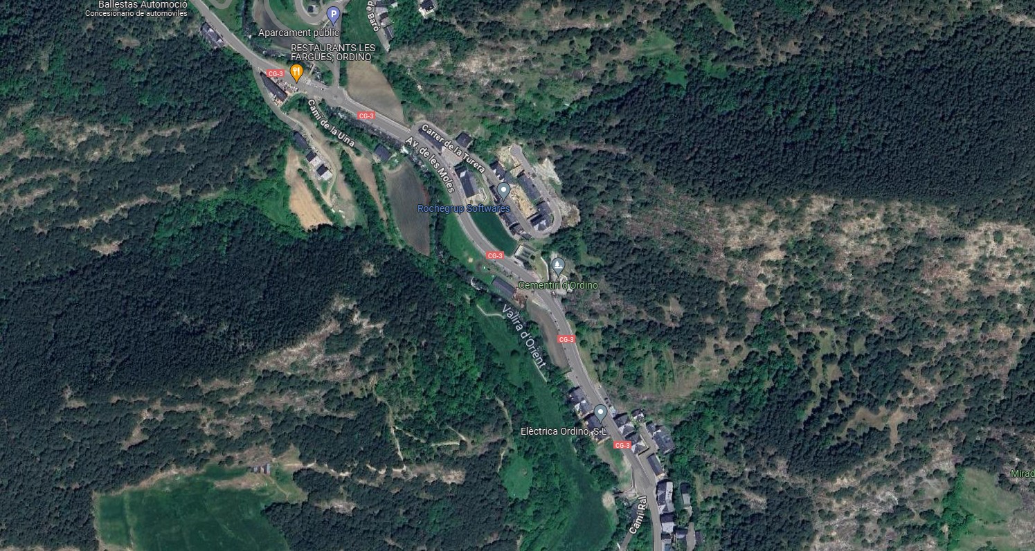 Terreno en venta en Ordino, 3998 metros