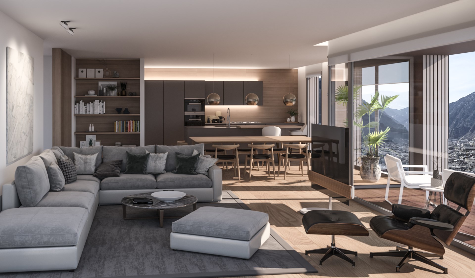 Ático en venta en Escaldes Engordany, 3 habitaciones, 145 metros