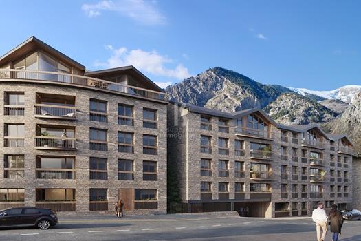 Piso en venta de 3 habitaciones en Canillo con terraza