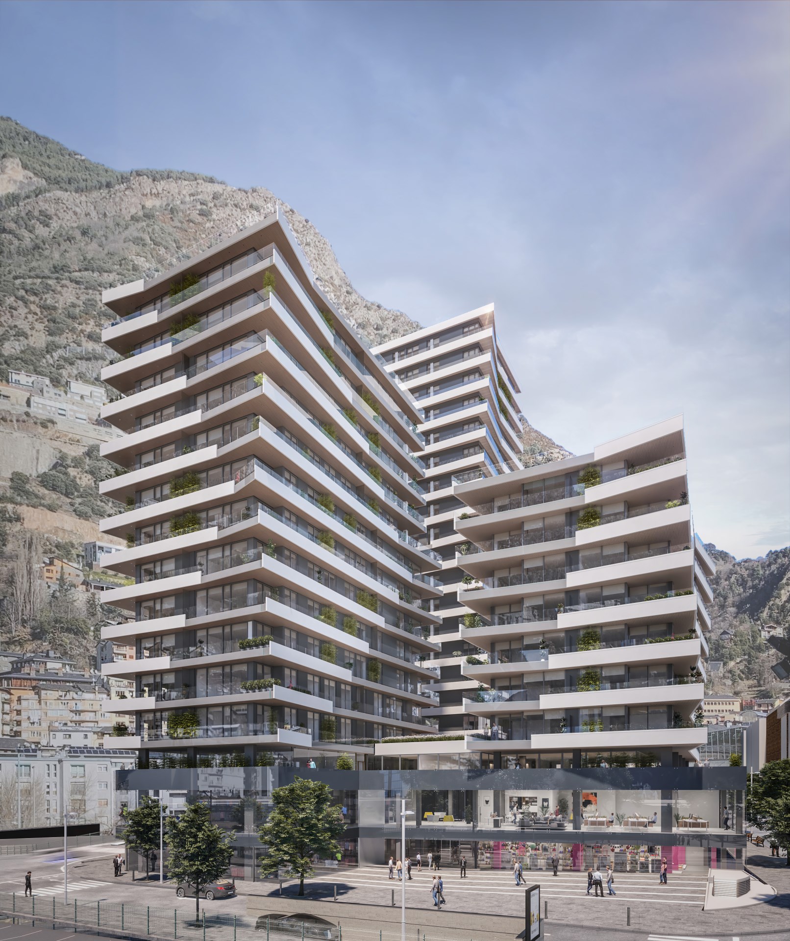 Despatx de lloguer a Escaldes Engordany, 161 metres