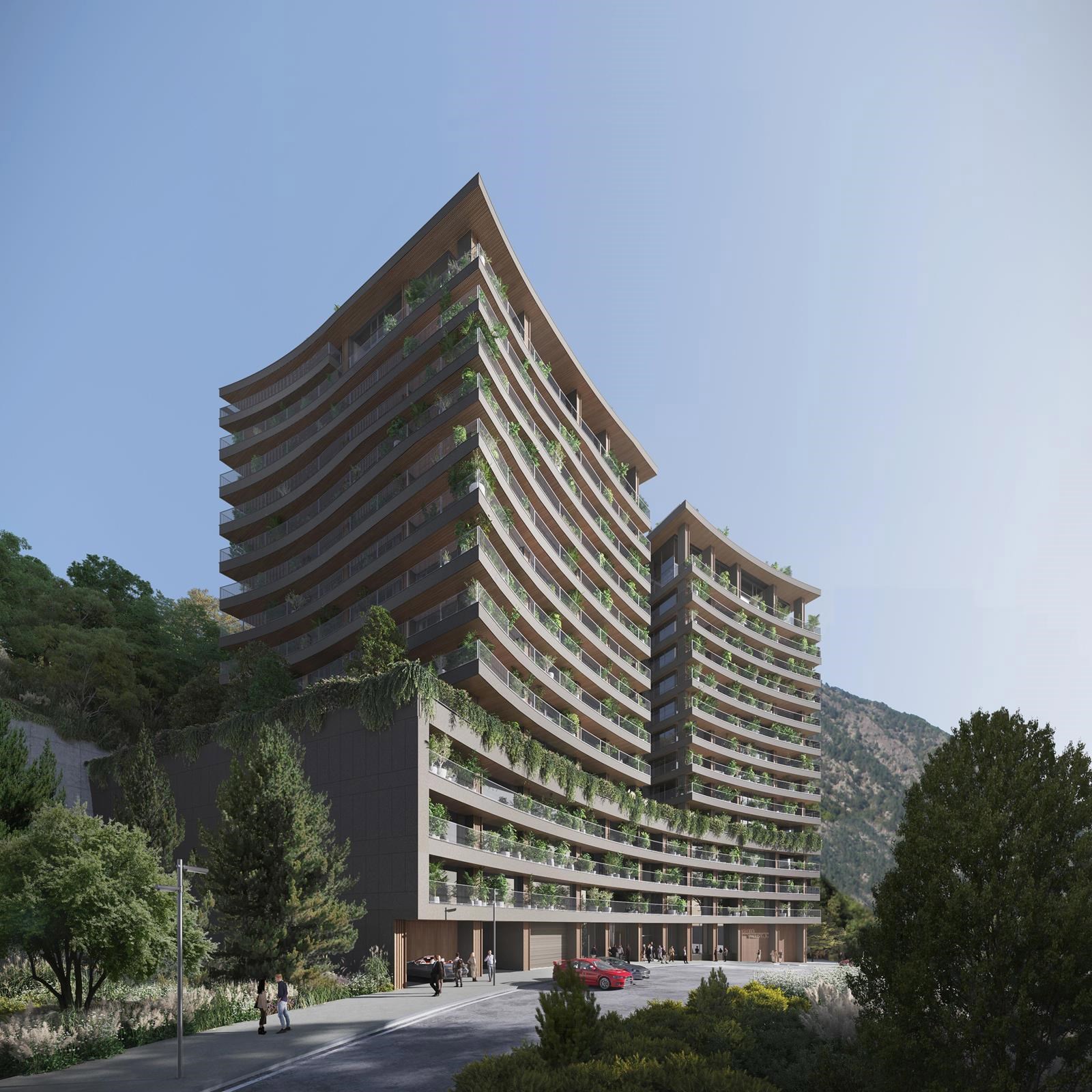 Piso en venta de 3 habitaciones en Escaldes-Engordany con terraza y parking