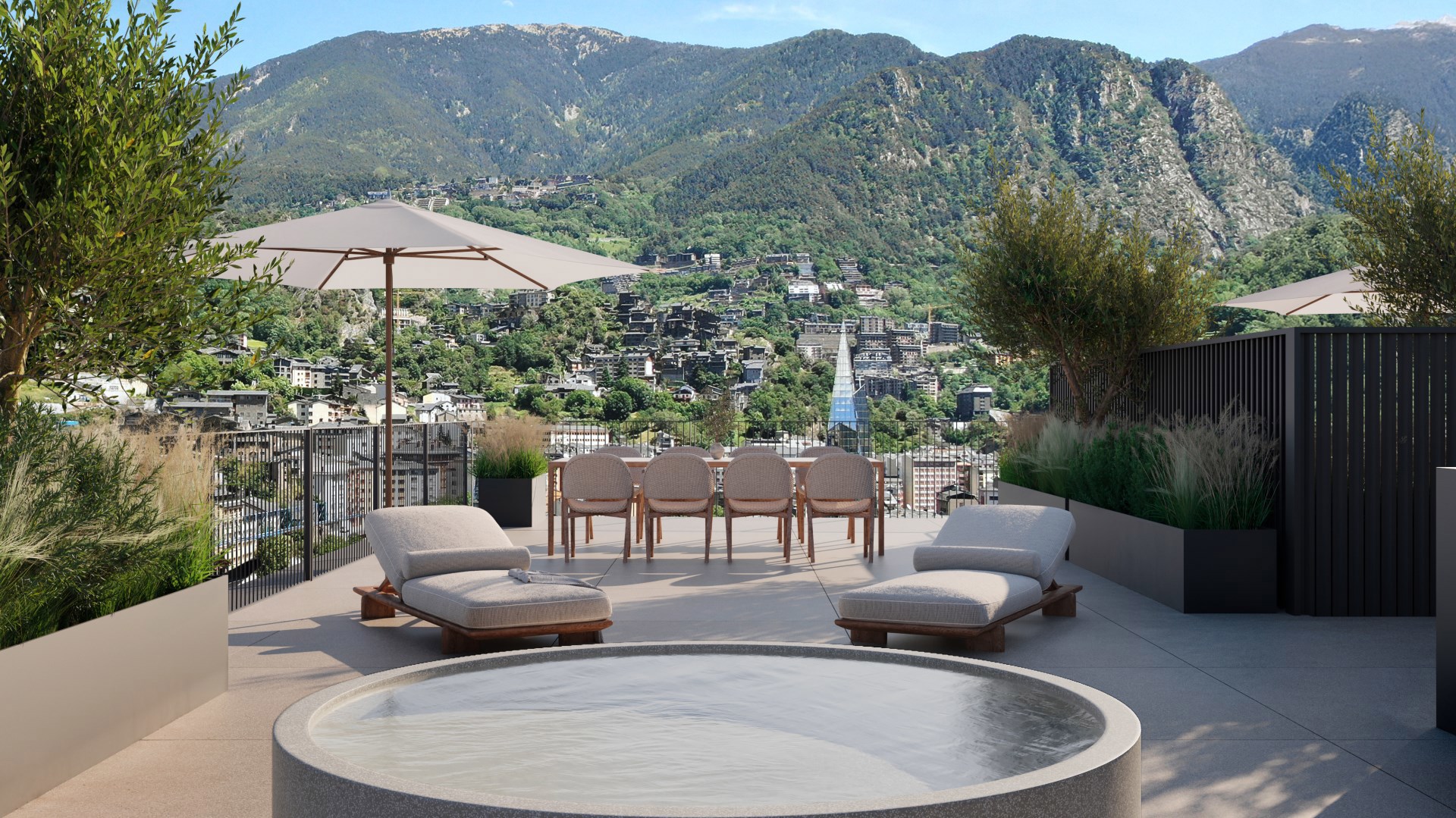 Triplex en venta de 4 habitaciones en Escaldes-Engordany con terraza y parking