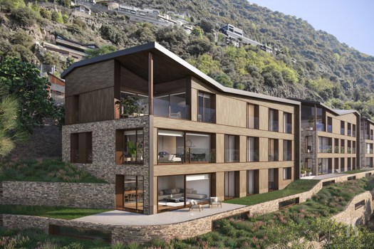 Ático en venta de 4 habitaciones en Escaldes-Engordany con terraza