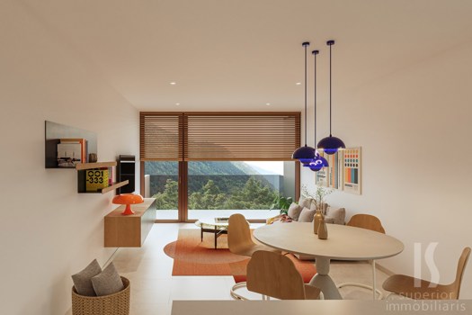 Piso en venta de 2 habitaciones en Encamp con terraza