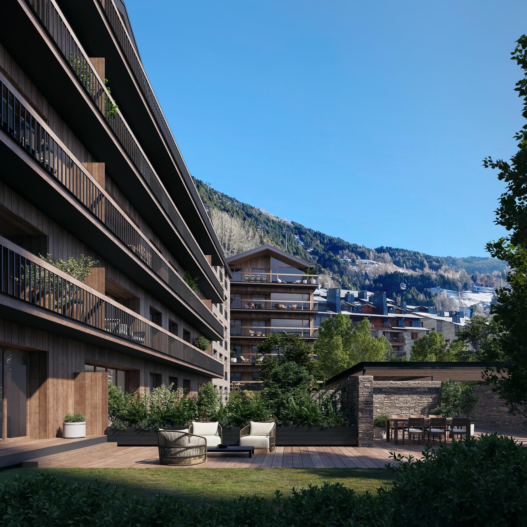Appartement à vente avec 2 chambres en Canillo avec terrasse