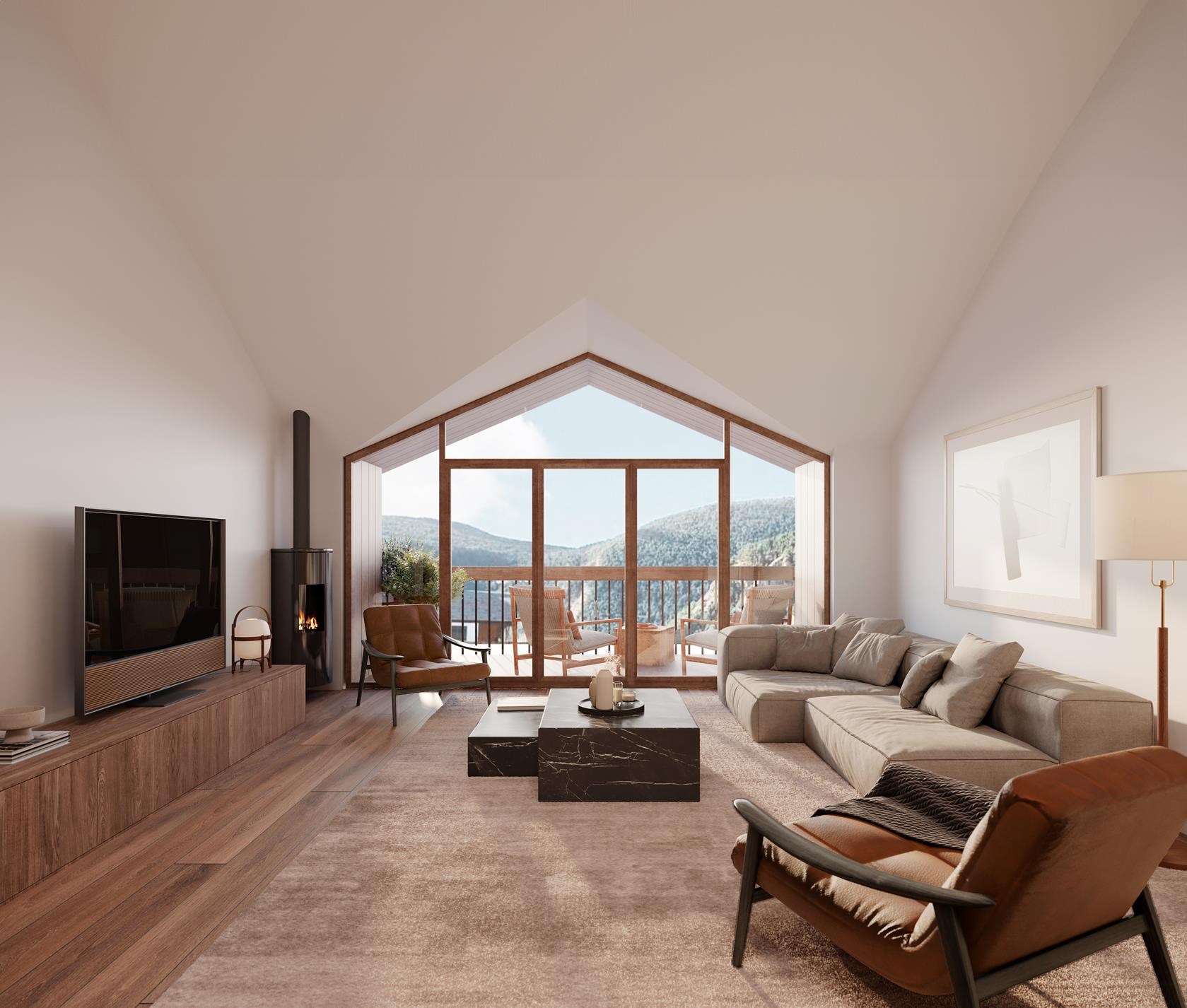 Appartement à vente avec 2 chambres en Canillo avec terrasse