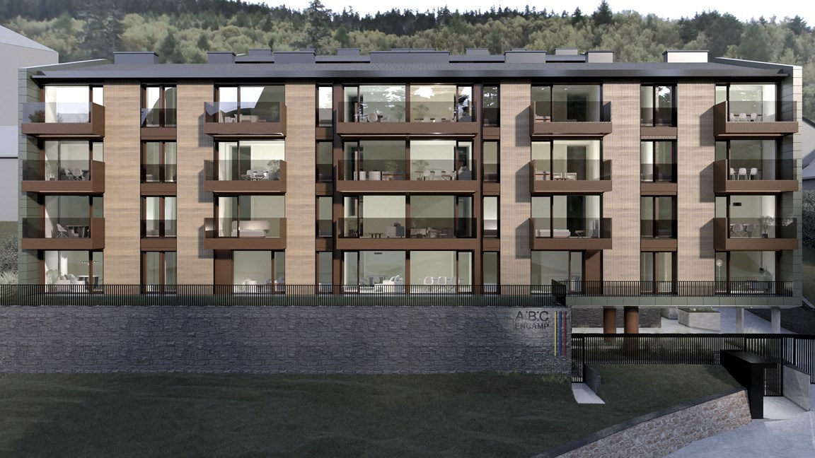 Appartement à vente avec 2 chambres en Encamp avec terrasse