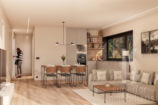 Appartement à vente avec 1 chambre en Encamp avec terrasse