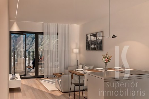 Appartement à vente avec 1 chambre en Encamp avec terrasse