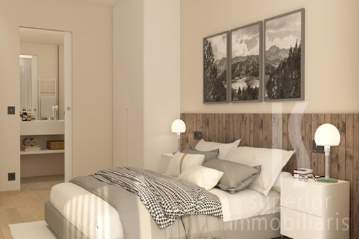 Appartement à vente avec 1 chambre en Encamp avec terrasse