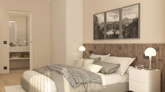 Apartament en venda de 2 habitacions a Encamp amb terrassa