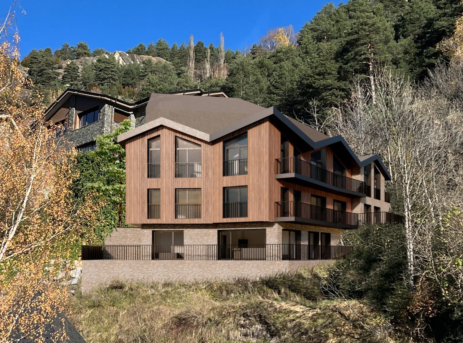 Apartament en venda de 4 habitacions a Ordino amb terrassa