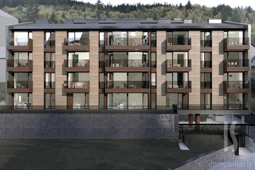 Apartament en venda de 2 habitacions a Encamp amb terrassa