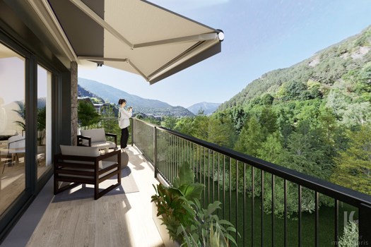 Piso en venta de 3 habitaciones en Ordino