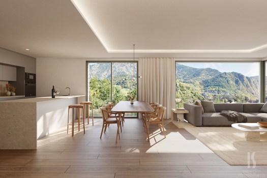 Piso en venta de 3 habitaciones en Escaldes-Engordany con terraza y parking