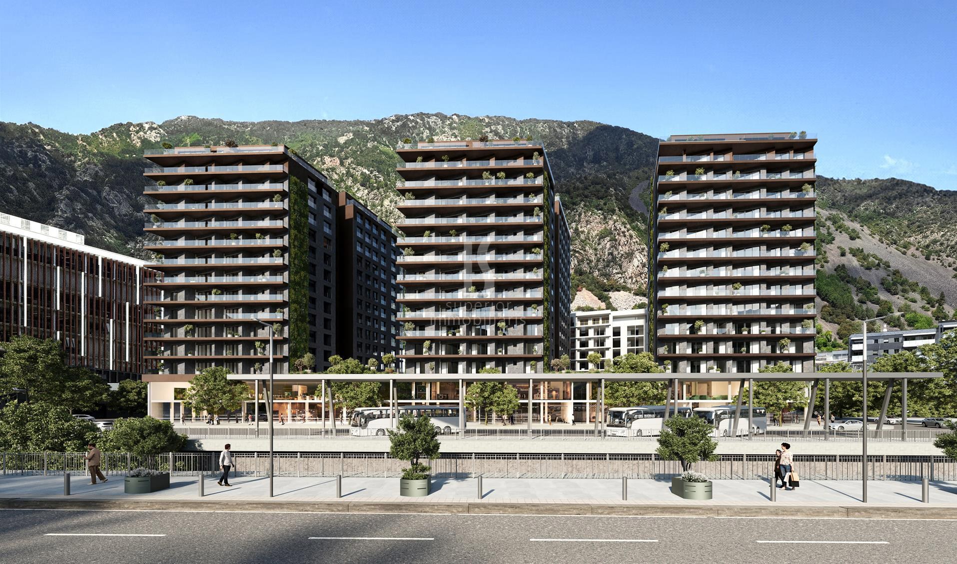 Piso en venta de 4 habitaciones en Andorra la Vella con terraza