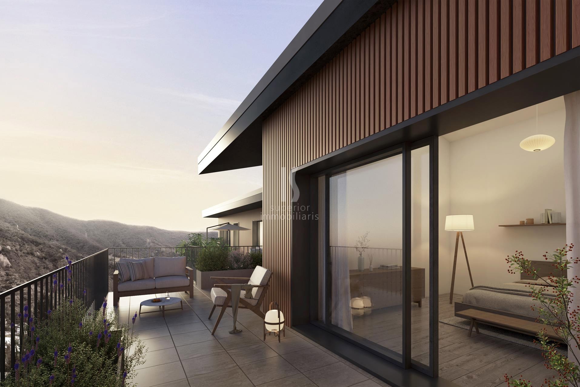 Piso en venta de 2 habitaciones en Encamp con terraza