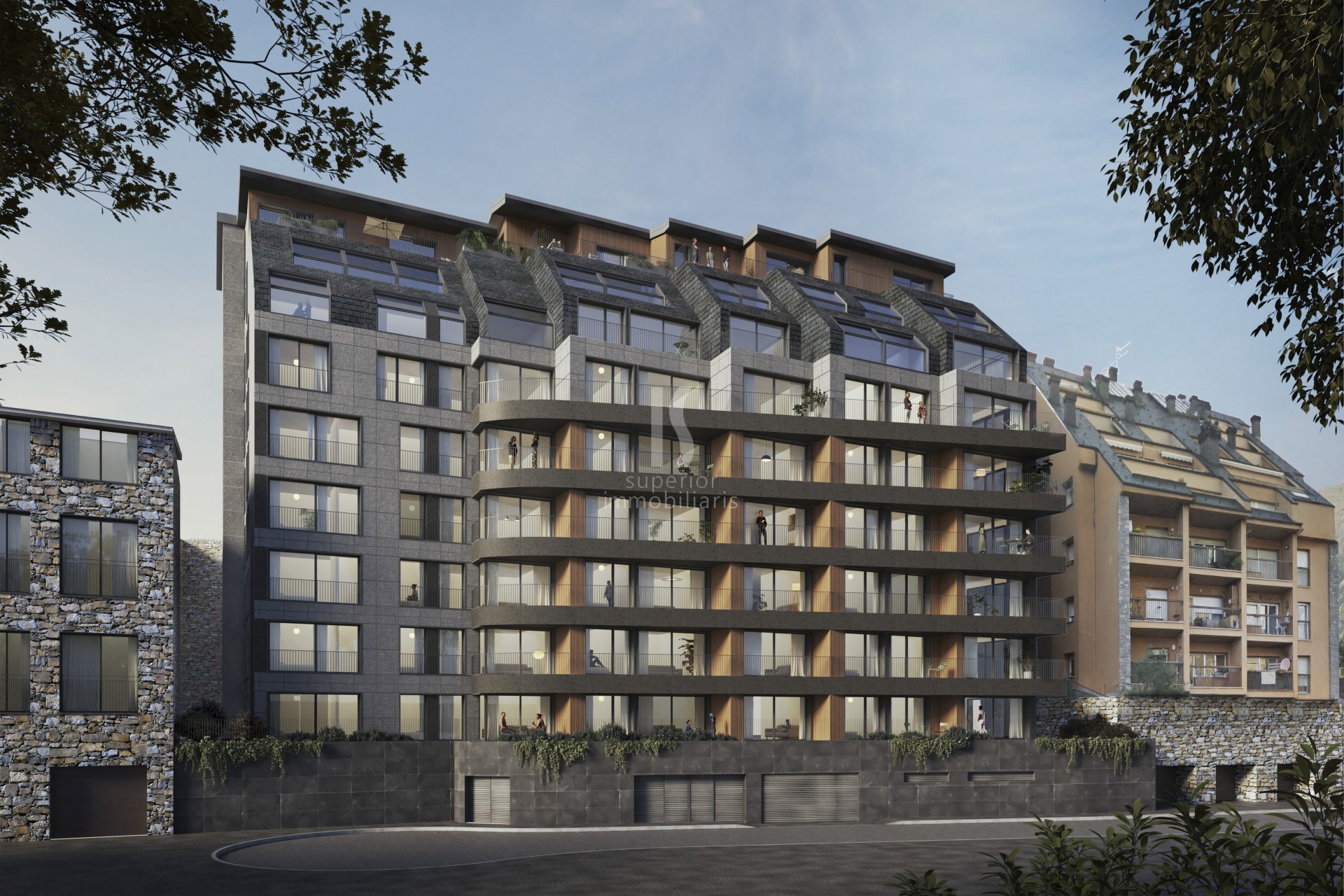 Piso en venta de 2 habitaciones en Encamp con terraza