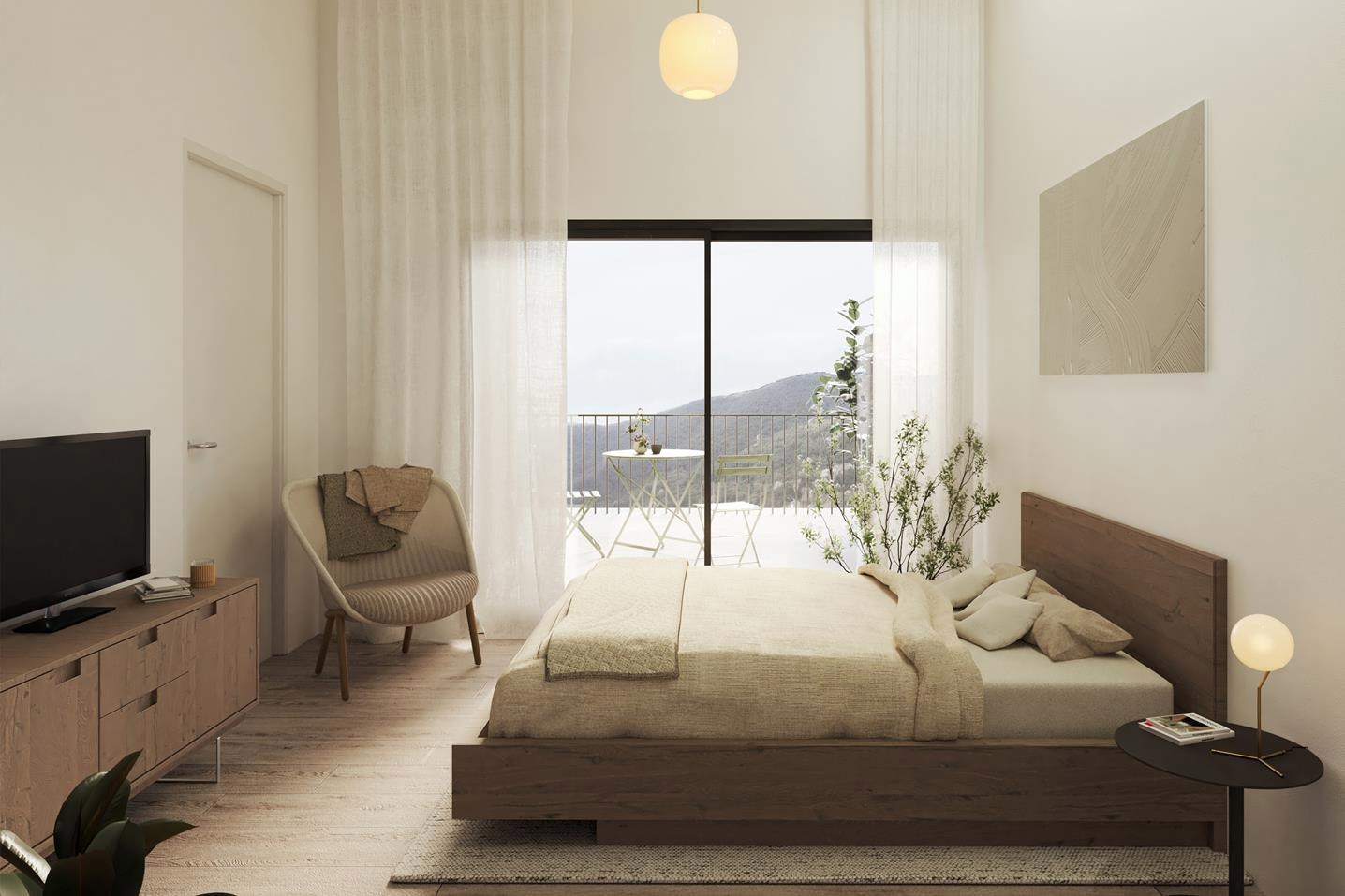 Piso en venta de 2 habitaciones en Encamp con terraza