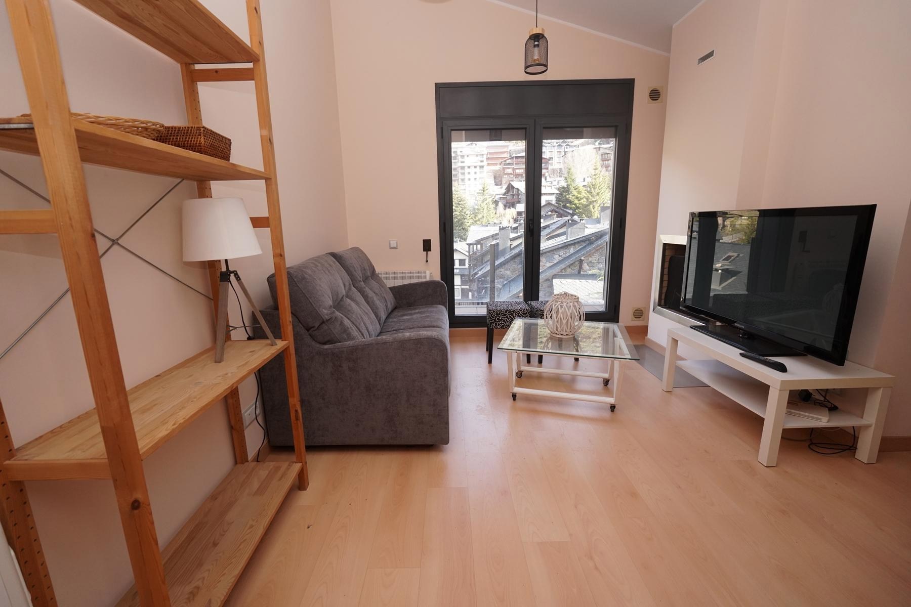 Àtic en lloguer de 1 habitació a El Tarter (Canillo) amb terrassa i parking