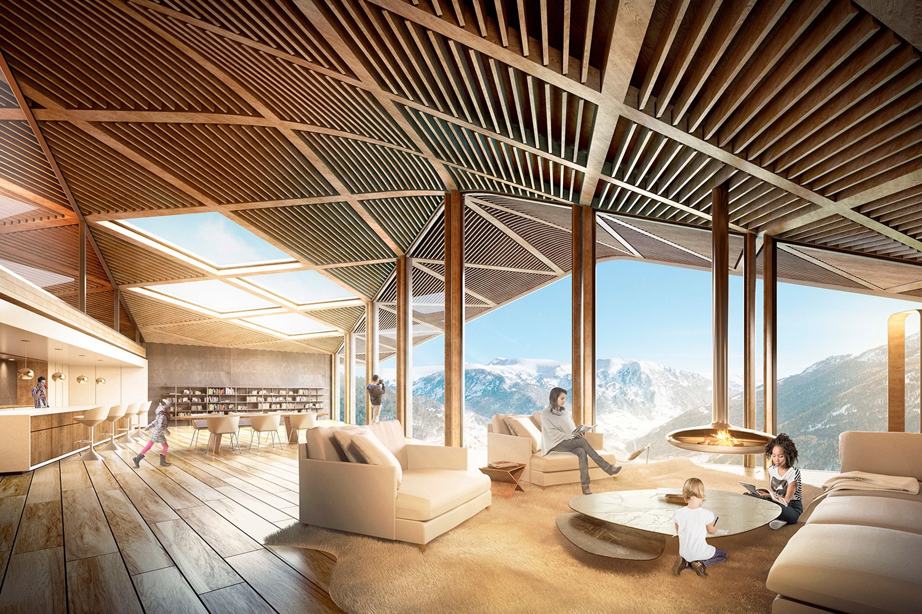 Apartament en venda de 2 habitacions a Ordino amb terrassa i parking