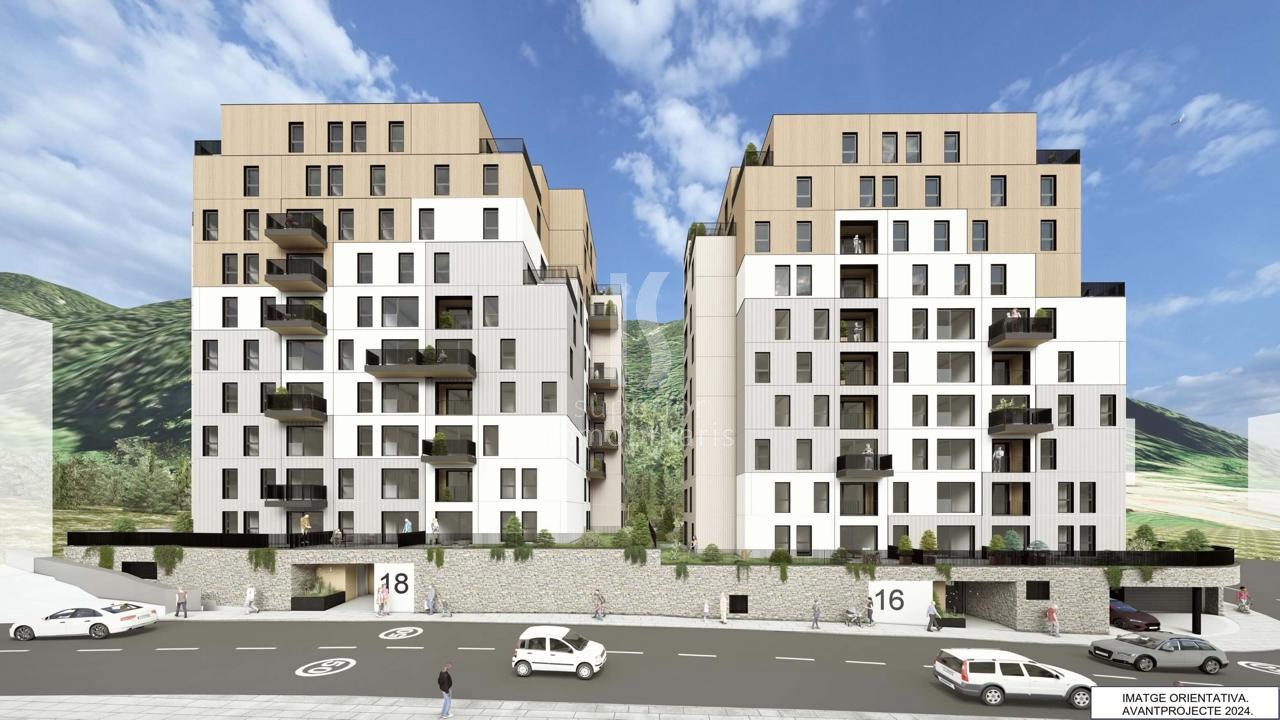 Appartement à vente avec 1 chambre en Encamp avec parking