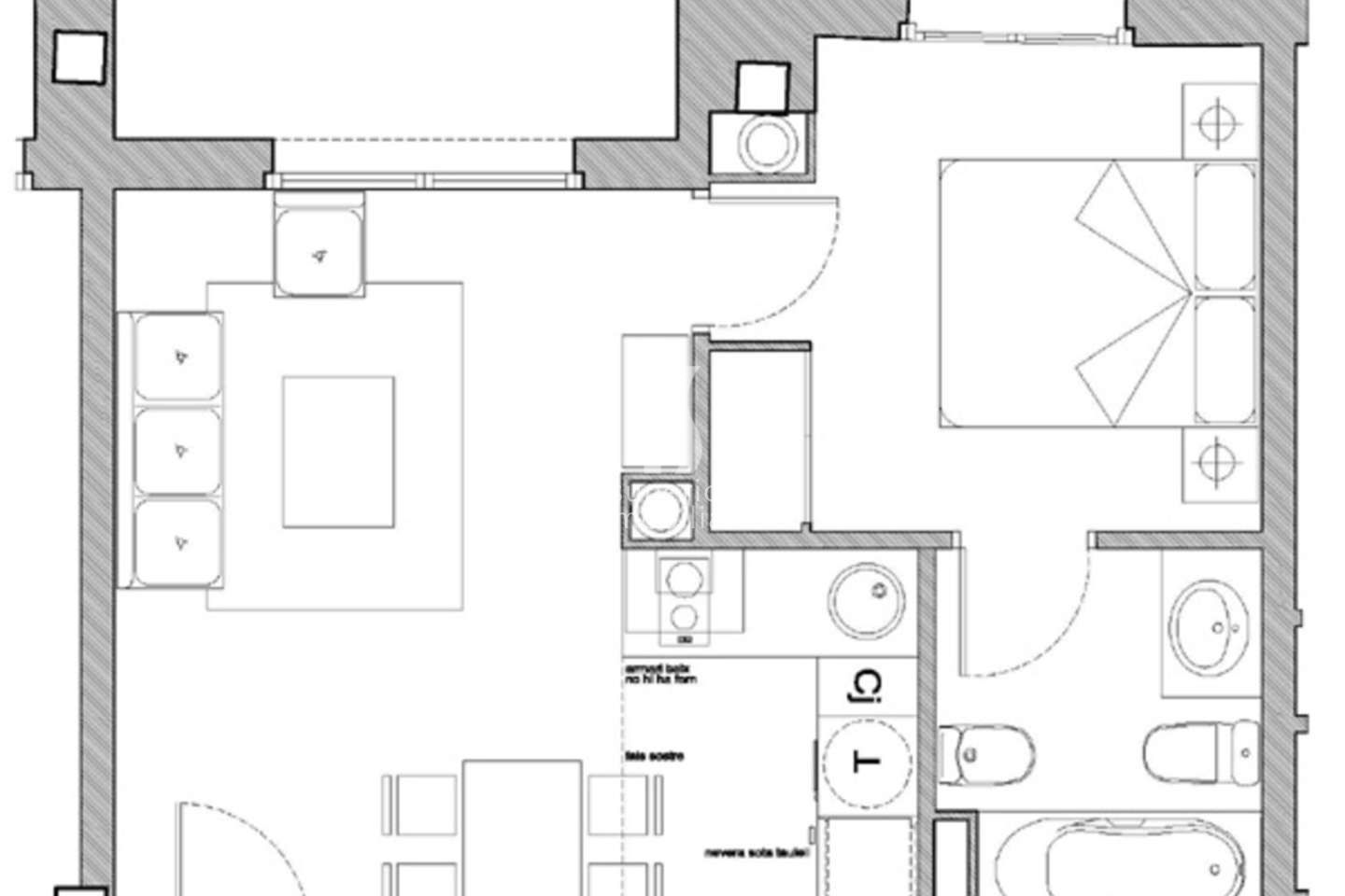 Pis en venda a El Tarter, 1 habitació, 46 metres