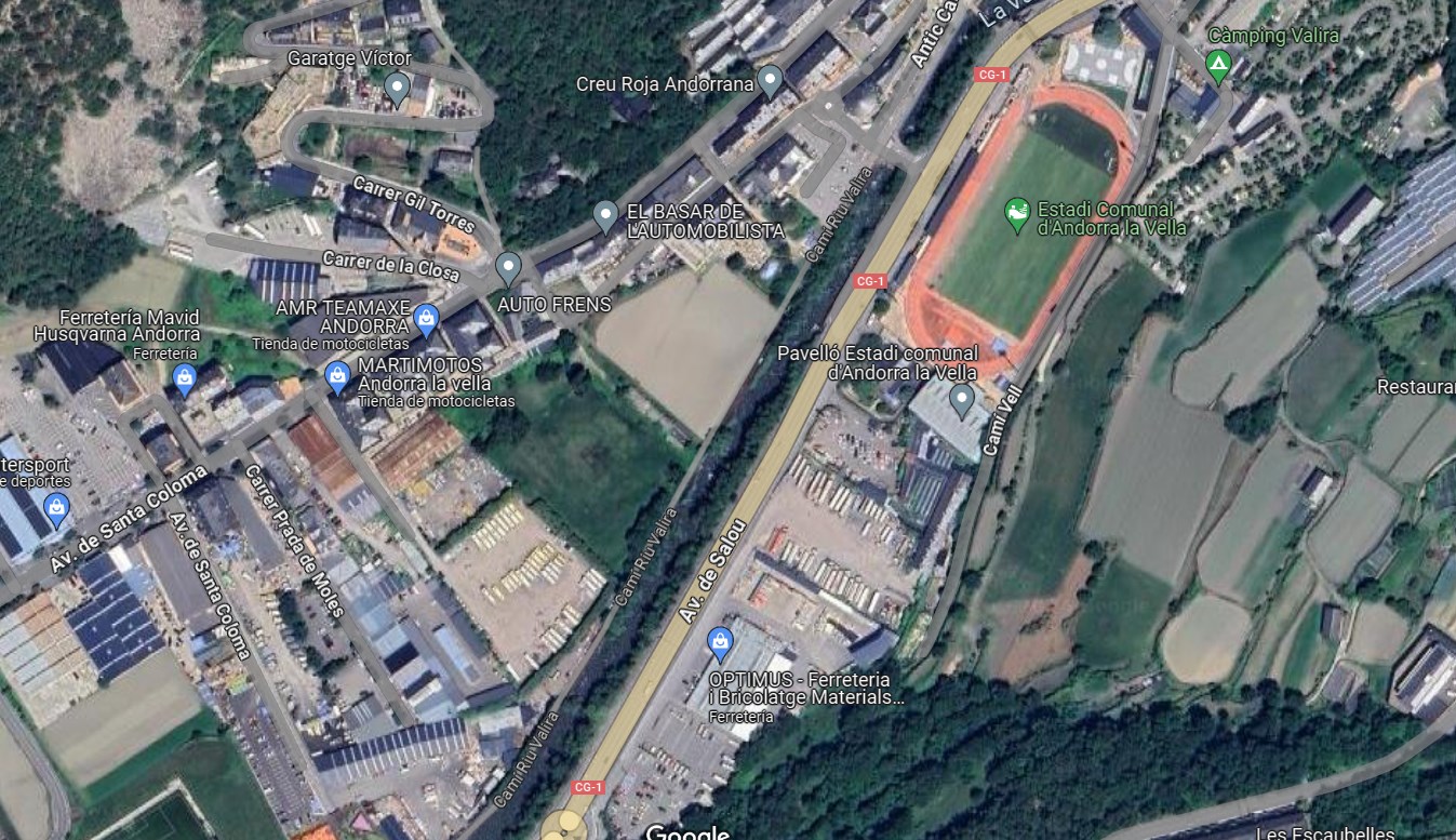 Terreno en venta en Santa Coloma, 1250 metros