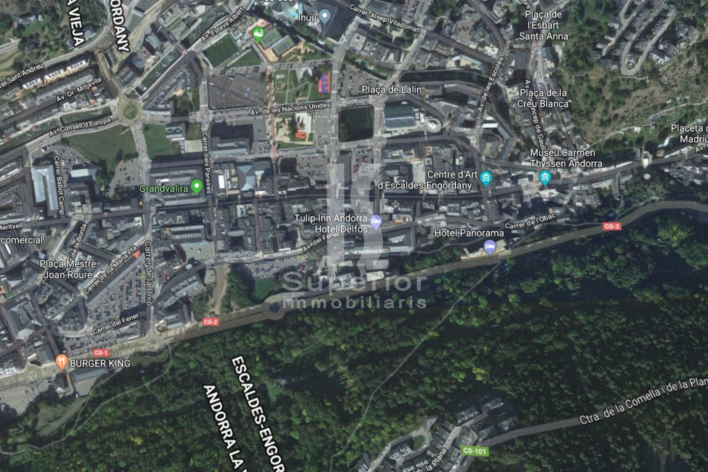 Terreny en venda a Escaldes Engordany, 1380 metres